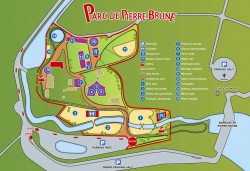 PARC DE LA PIERRE BRUNE CARTE