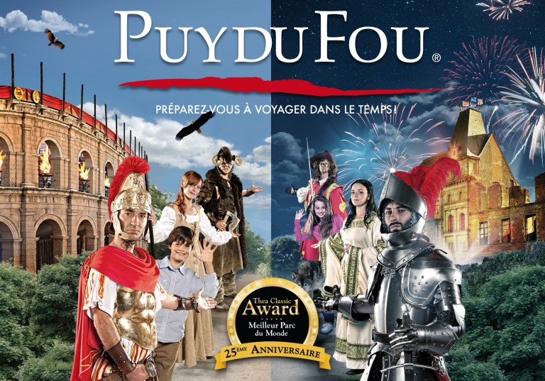 puy du fou affiche award Location gite en Vendée la Roussière